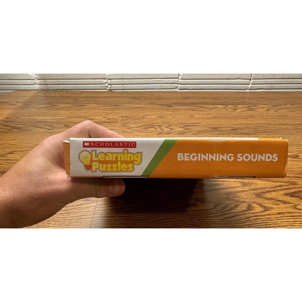 Scholastic Learning Puzzles Beginning‎ Sounds Ages 5+
